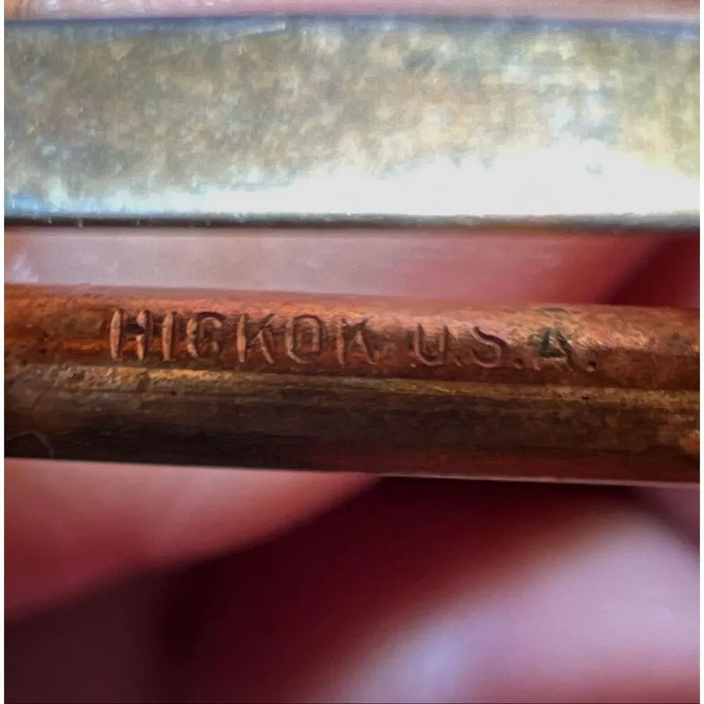 Vintage Gold Tone Hickok USA Cufflinks – Wear to Finish
